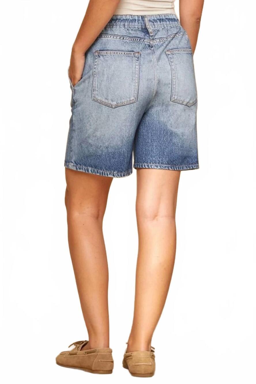 NEW DEAR SCARLETT sedona days zenim shorts in blue - Picture 2 of 2